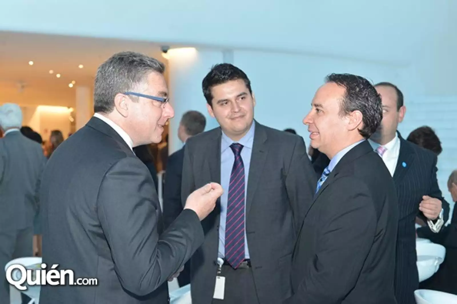 Daniel Schmits,Alberto Ricardo y Miguel Betancourt.