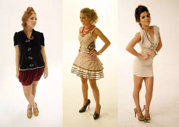 Ximena Romero, Gina Avilés y Karina Torres.