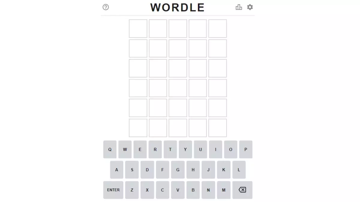 ¿Qué es Wordle? (captura de pantalla del juego)