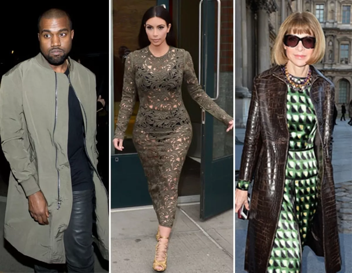 Kim, Kanye y Anna cenaron en el restaurante Waverly Inn de Nueva York.