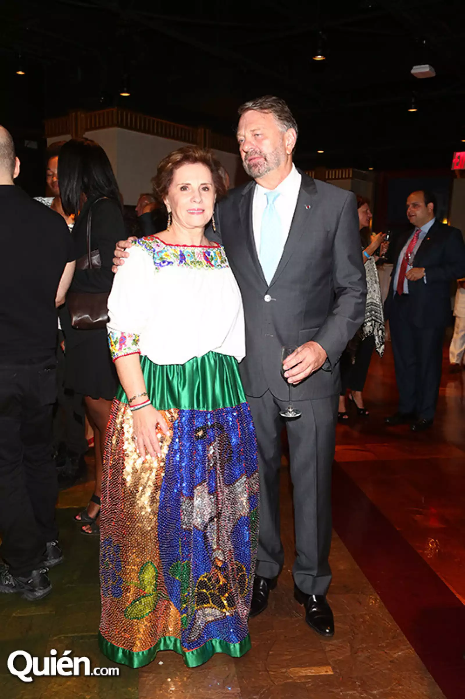 Sandra Fuentes Berain y Jorge Castañeda