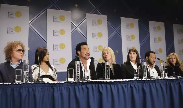 Paulina Rubio en el concierto del Premio Nobel en 2006