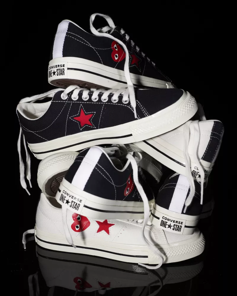 Converse x PLAY Comme des Garçons One Star