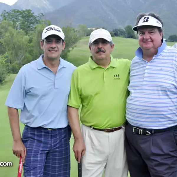 Sergio Miramontes, Salvador Benítez y Jorge Junco