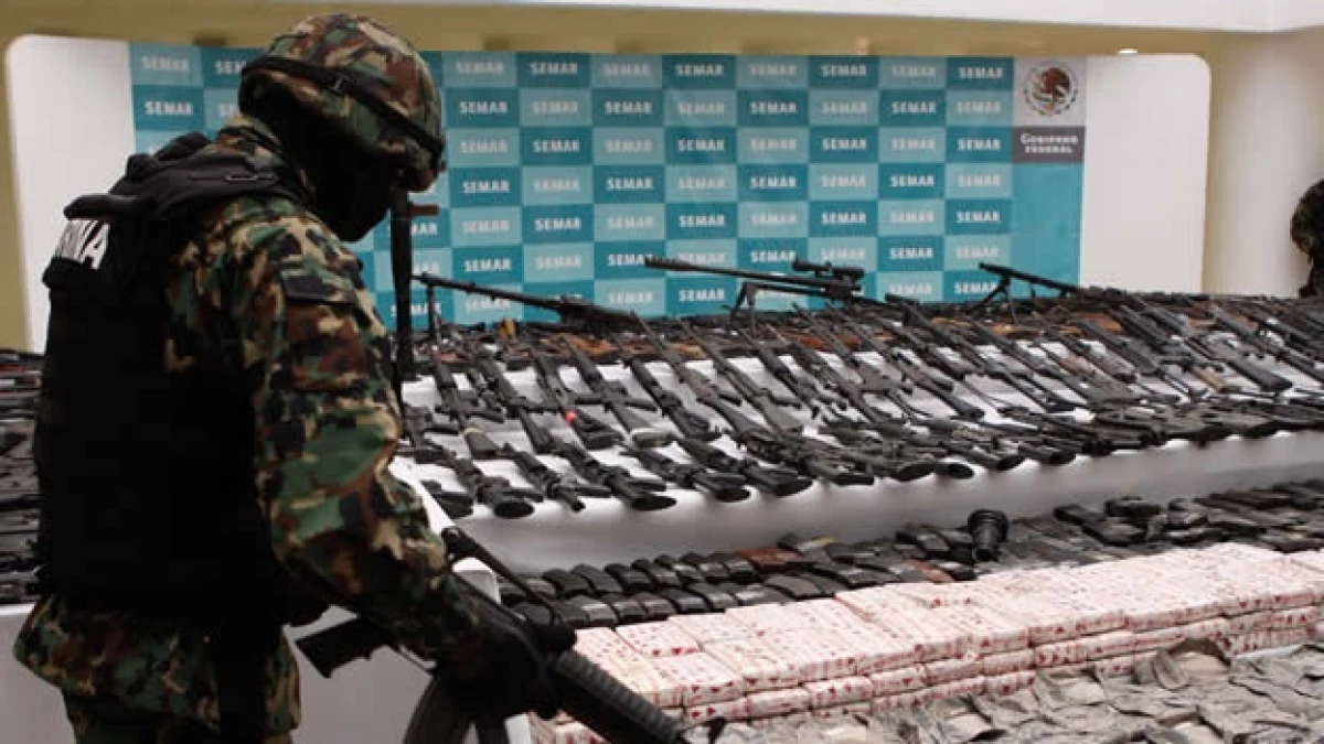 Armas decomisadas