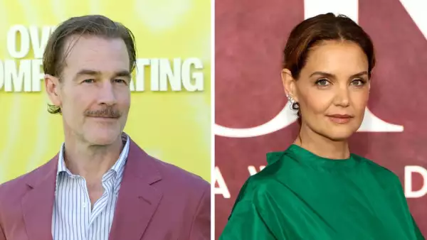 James Van Der Beek y Katie Holmes