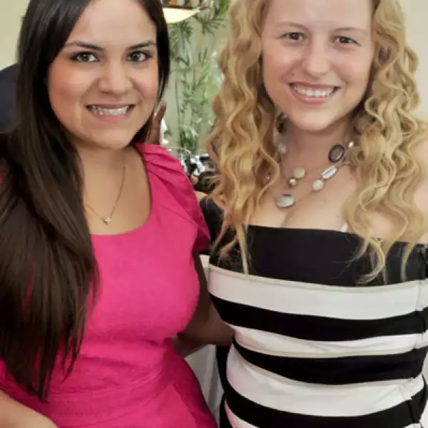 Déborah Espinosa y Diana Marroquín