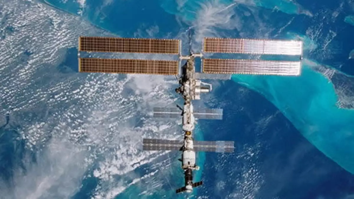 Panoramica de la estacion espacial internacional