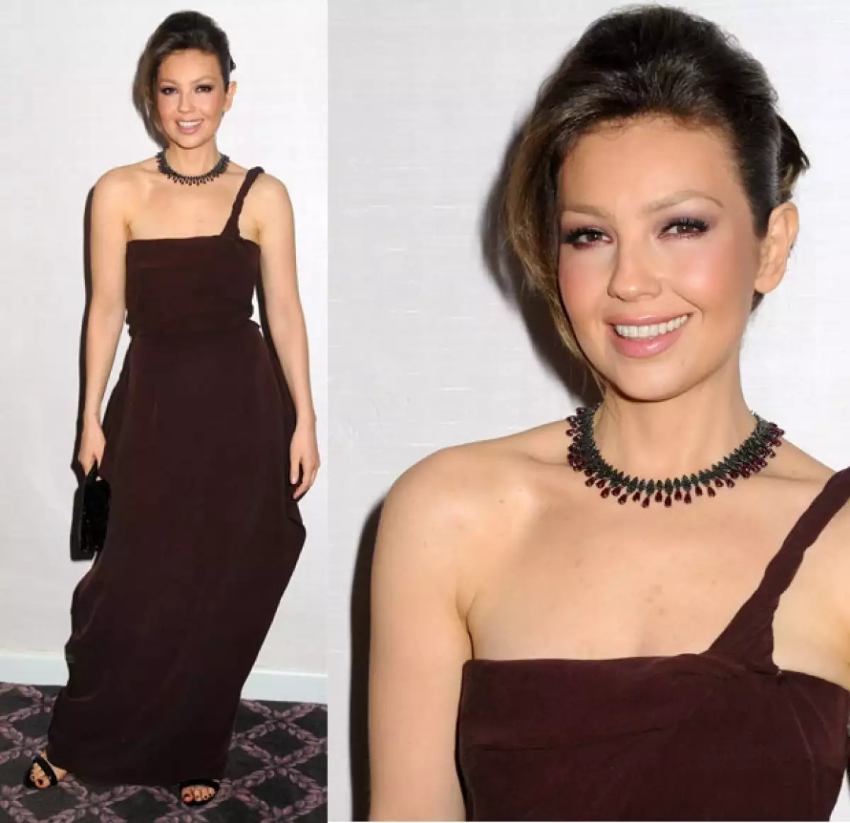 La cantante mexicana fue una de las invitadas a la gala anual que organiza la Fundación del departamento de policía de Nueva York.