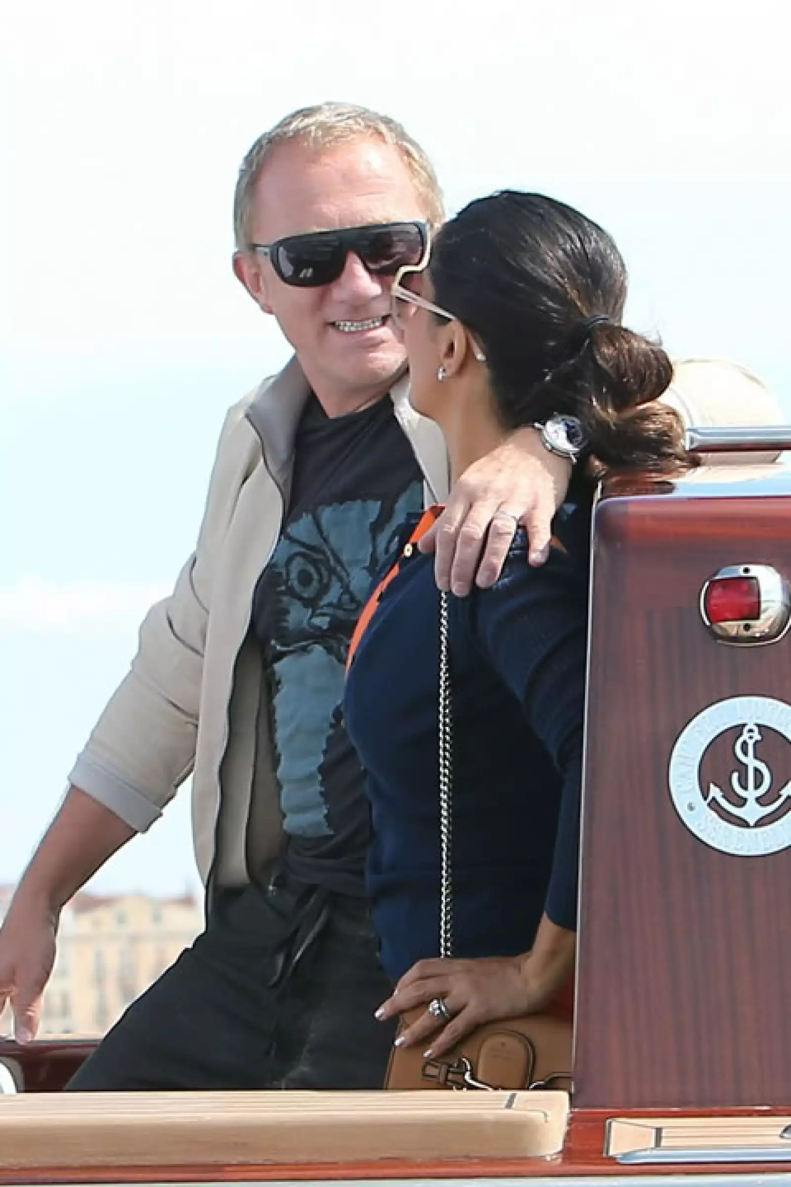 Salma y Francois Henri Pinault se veían muy enamorados.