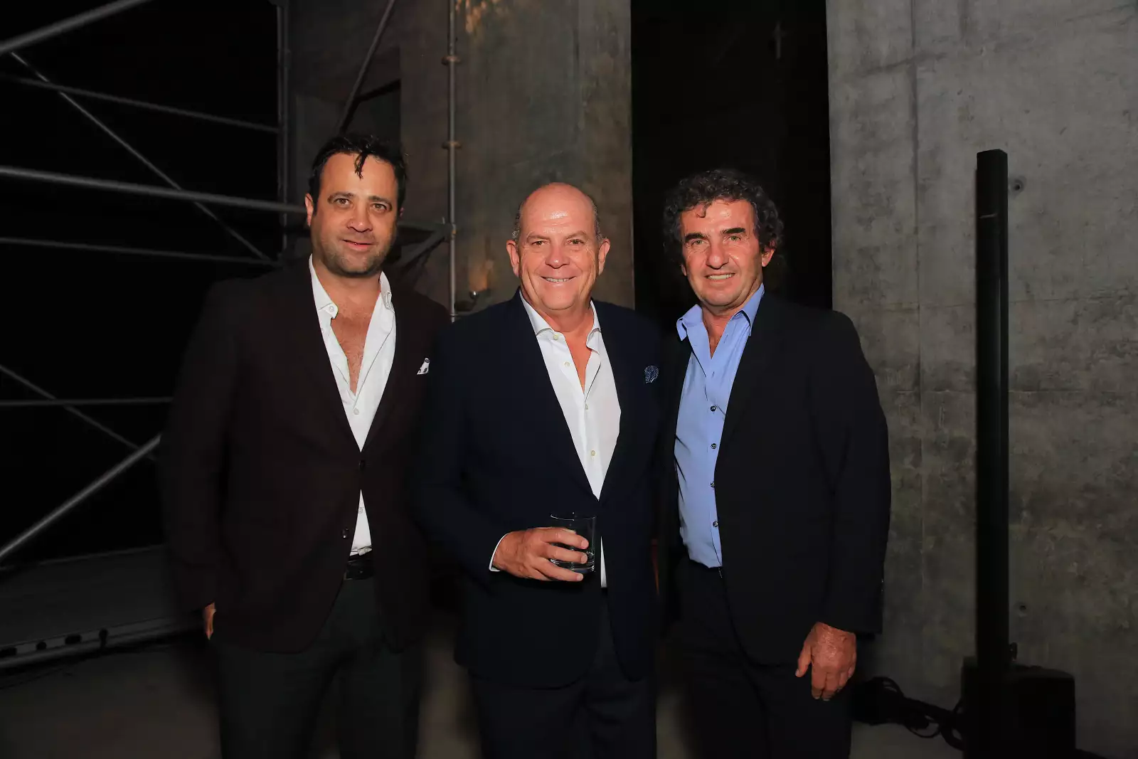 Bobby Slim, Javier Sordo Madaleno y Freddy Helfon 