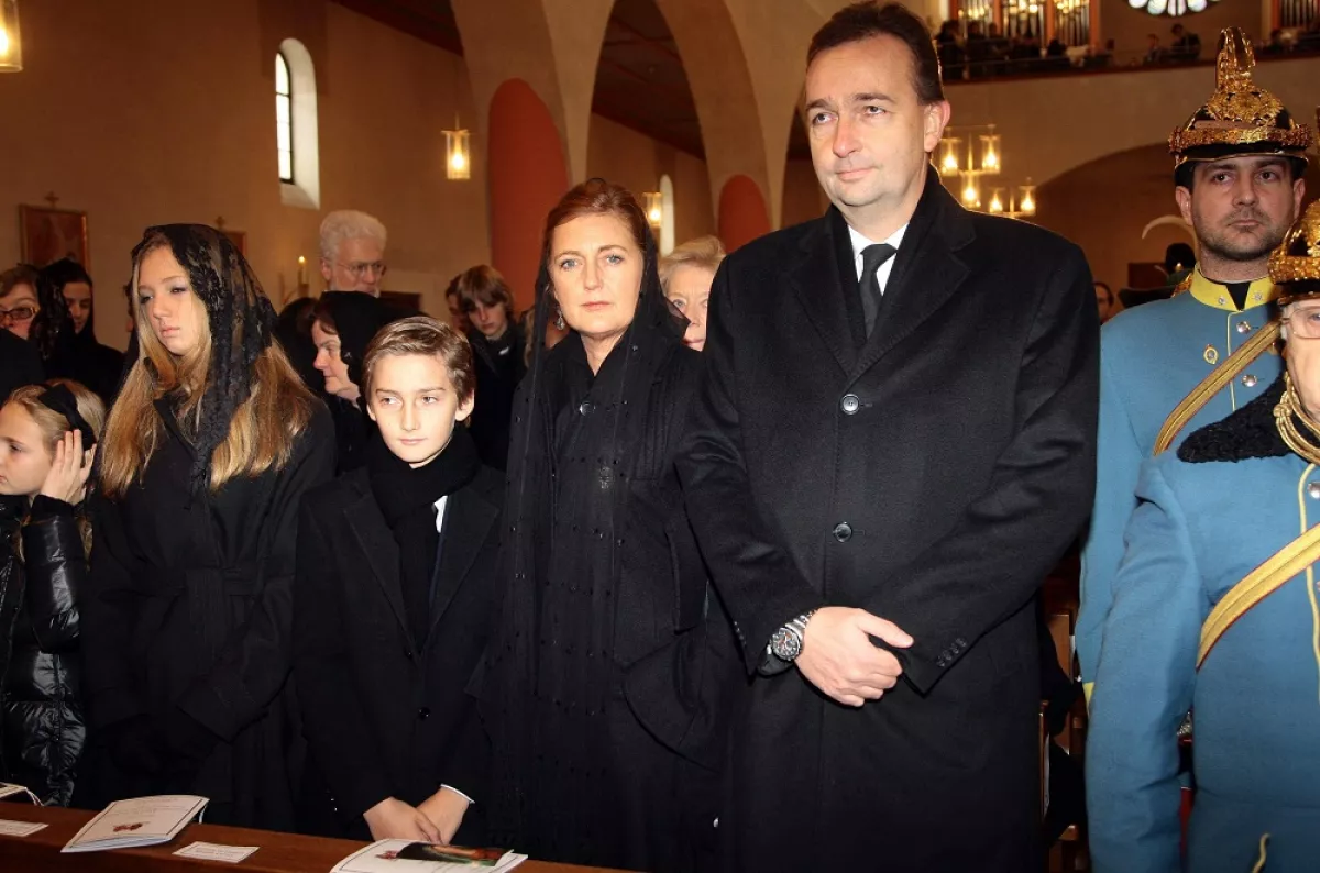 Francesca Thyssen y Carlos de Habsburgo-Lorena 