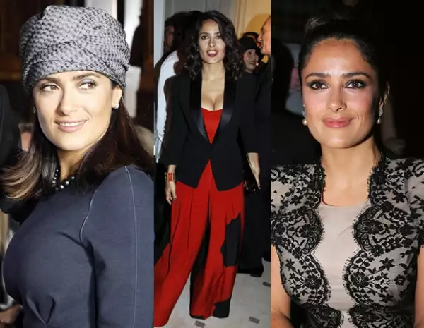 Los looks de Salma.