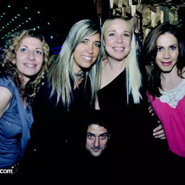 Claudia Kuri, Mónica Garza, Queta de Chapa, Nancy Heredia y Jorge Chapa