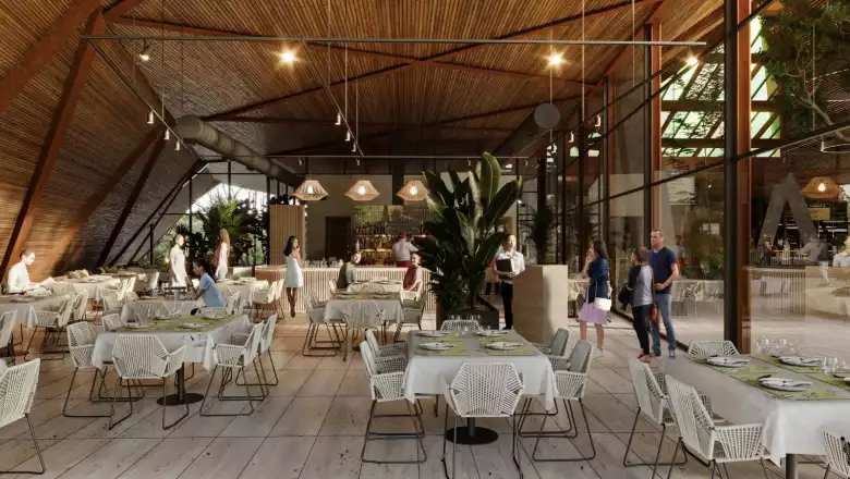 Así será la estación del Tren Maya en Palenque