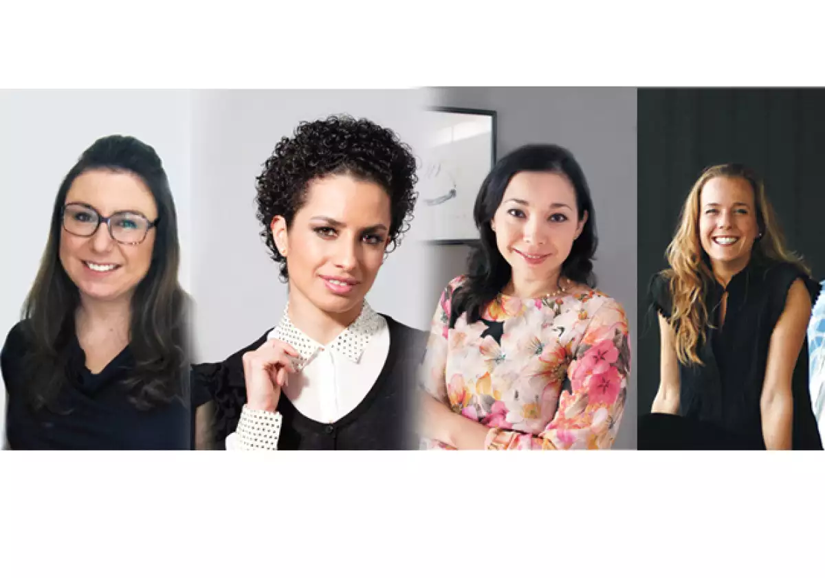 Cuatro dise�adoras