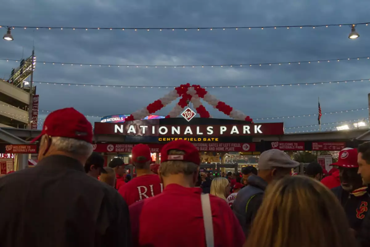 Uno de los momentos más emotivos fue cuando llegamos al Nationals Park