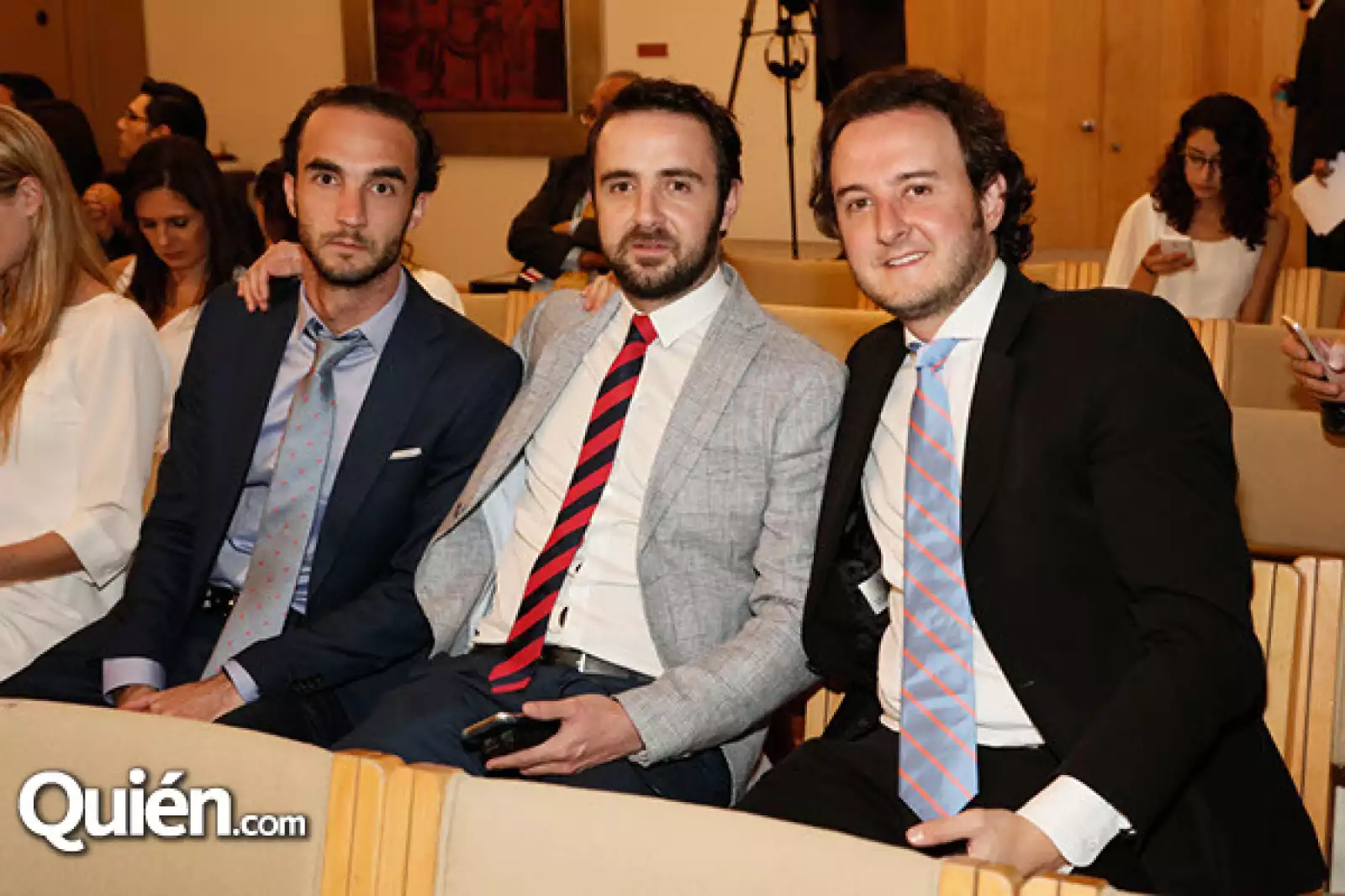 Iñaki, Shuster y Joaquin Quintana