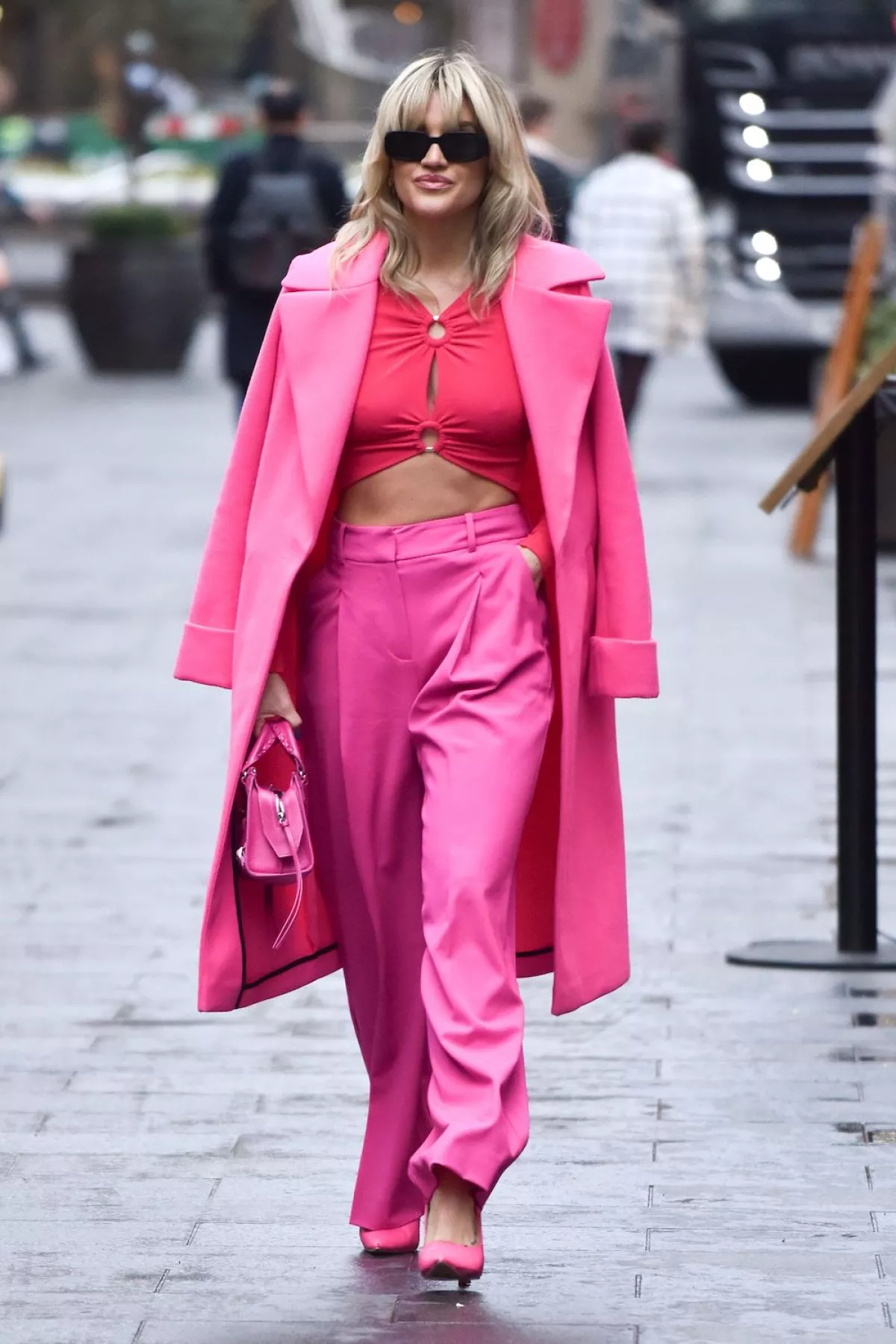 Ashley Roberts at Global Radio Studios, London, UK - 16 Jan 2023