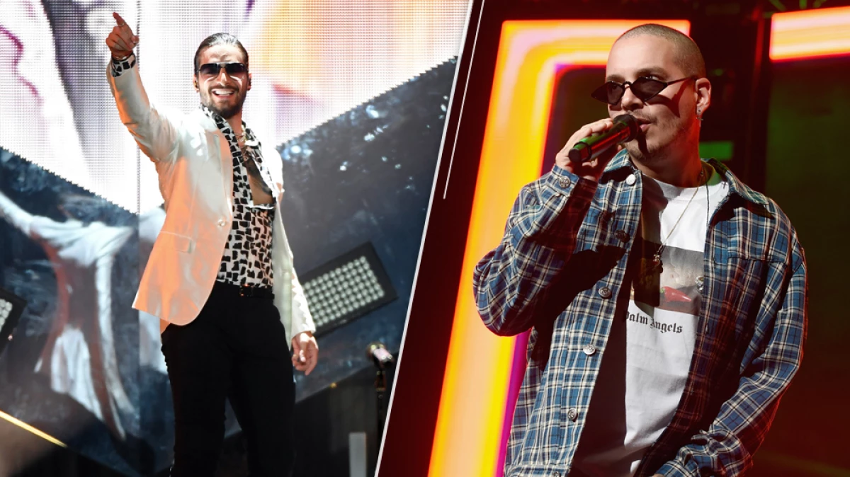 Maluma y J Balvin
