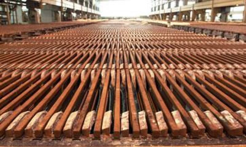 Cobre producci�n