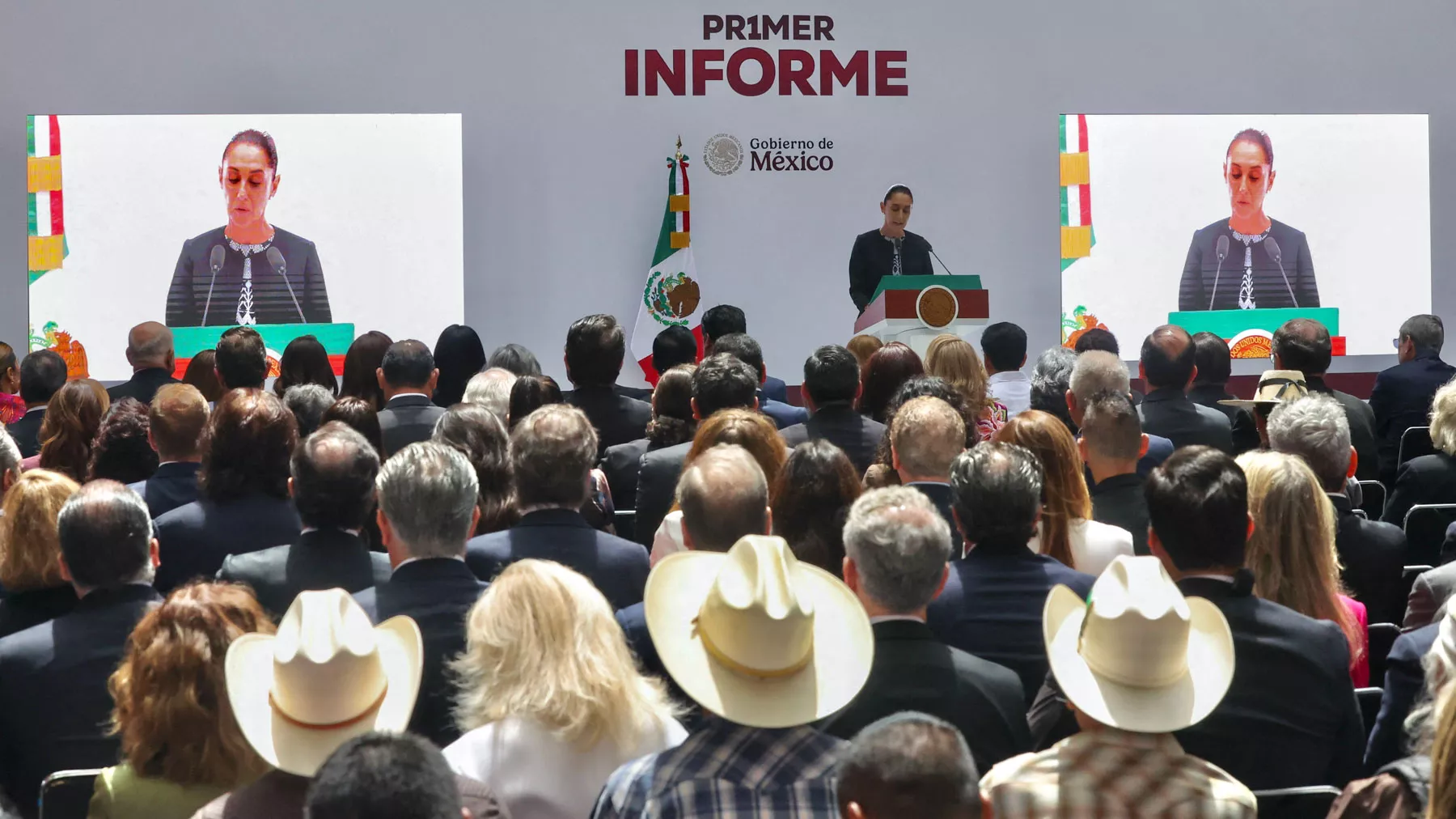 ¿Qué dijo Claudia Sheinbaum en su primer informe? Discurso completo en Palacio Nacional