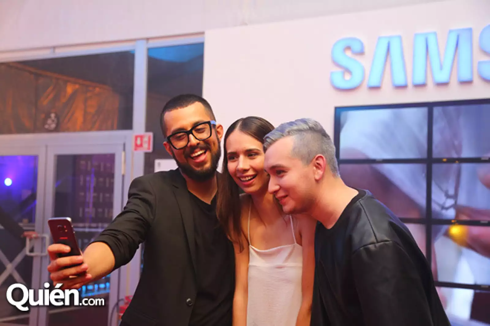 Raúl Orozco,Karla Correa y Jorge Canul