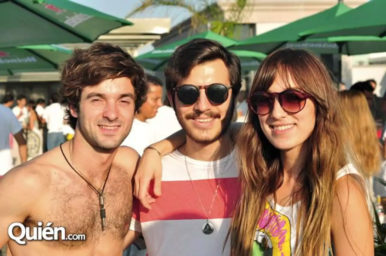 Jaime Valdés,Coco Santos y Coquis Valdés