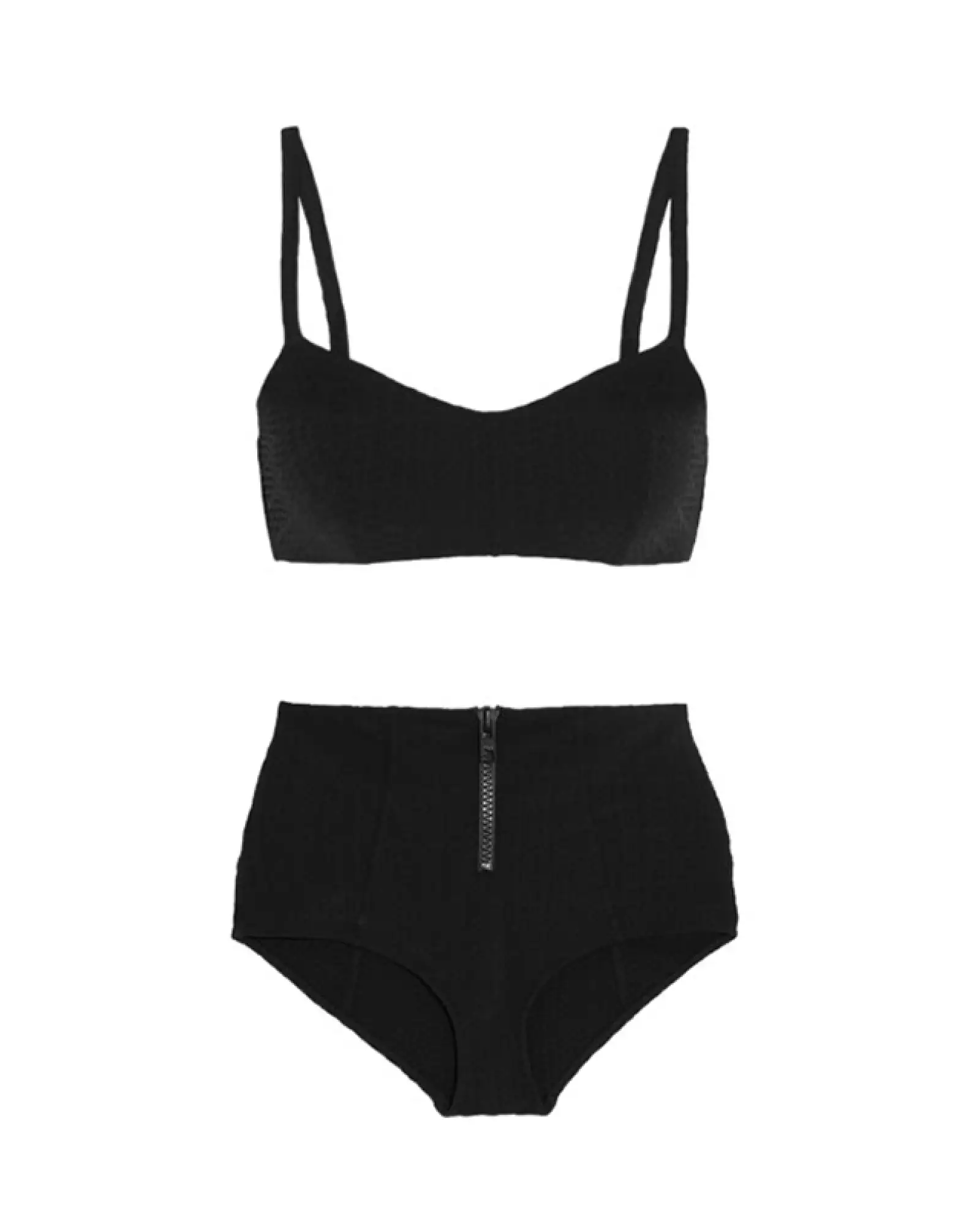 Lisa Marie Fernandez: Genevieve Seersucker Bikini. net-a-porter.com