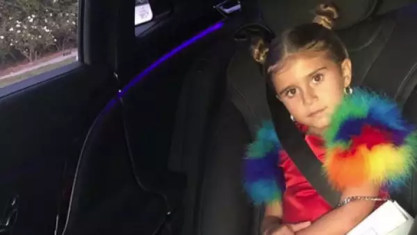 Penelope Disick en el Instagram de Scott Disick