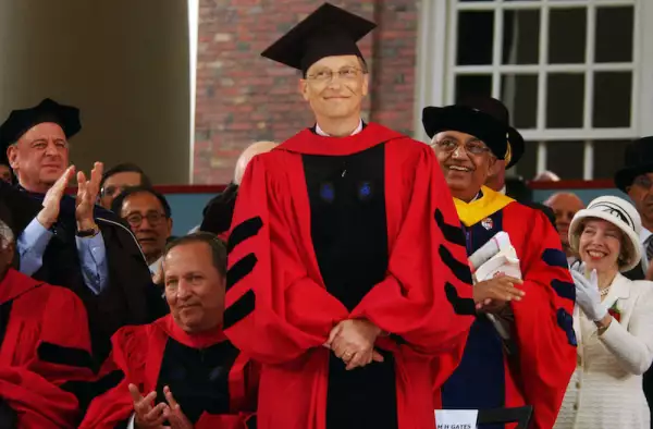 Bill Gates Receives Honorary Degree From Harvard