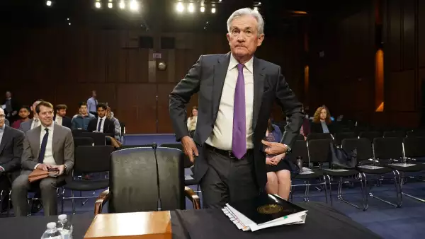 Federal Reserve Chair Jerome Powell testifies at a hearing on Capitol Hill in Washington