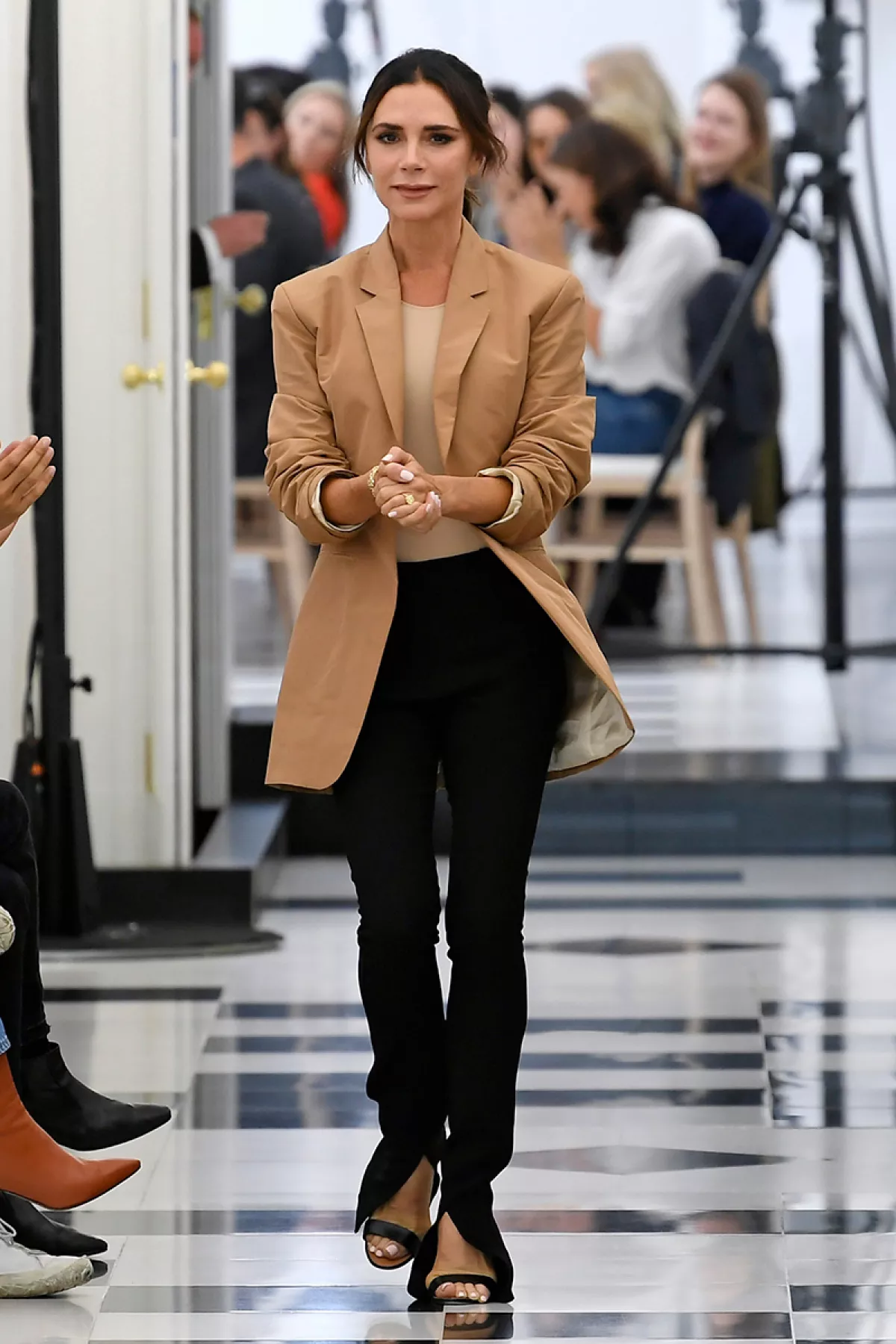 Victoria Beckham show, Runway, Spring Summer 2019, London Fashion Week, UK - 16 Sep 2018