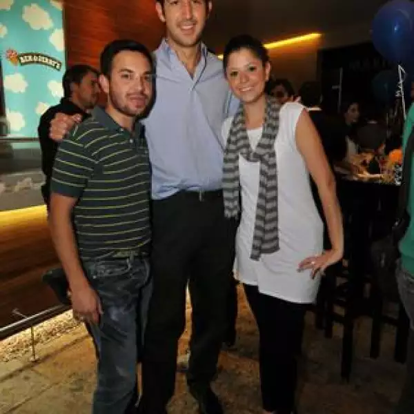 Christopher Juárez,Rodrigo Casillas y Fernanda Cobos