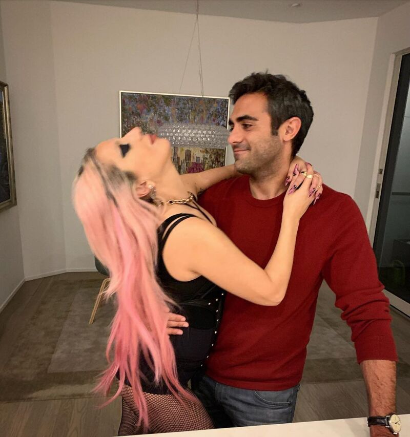 Lady Gaga y Michael Polansky.