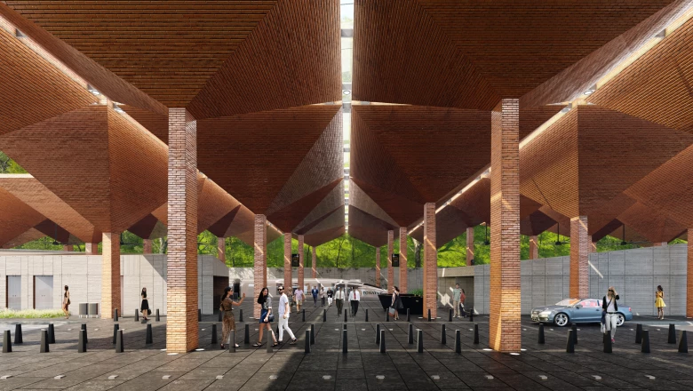 La estación de Boca del Cerro es diseñada por Cámara+Cámara Arquitectos