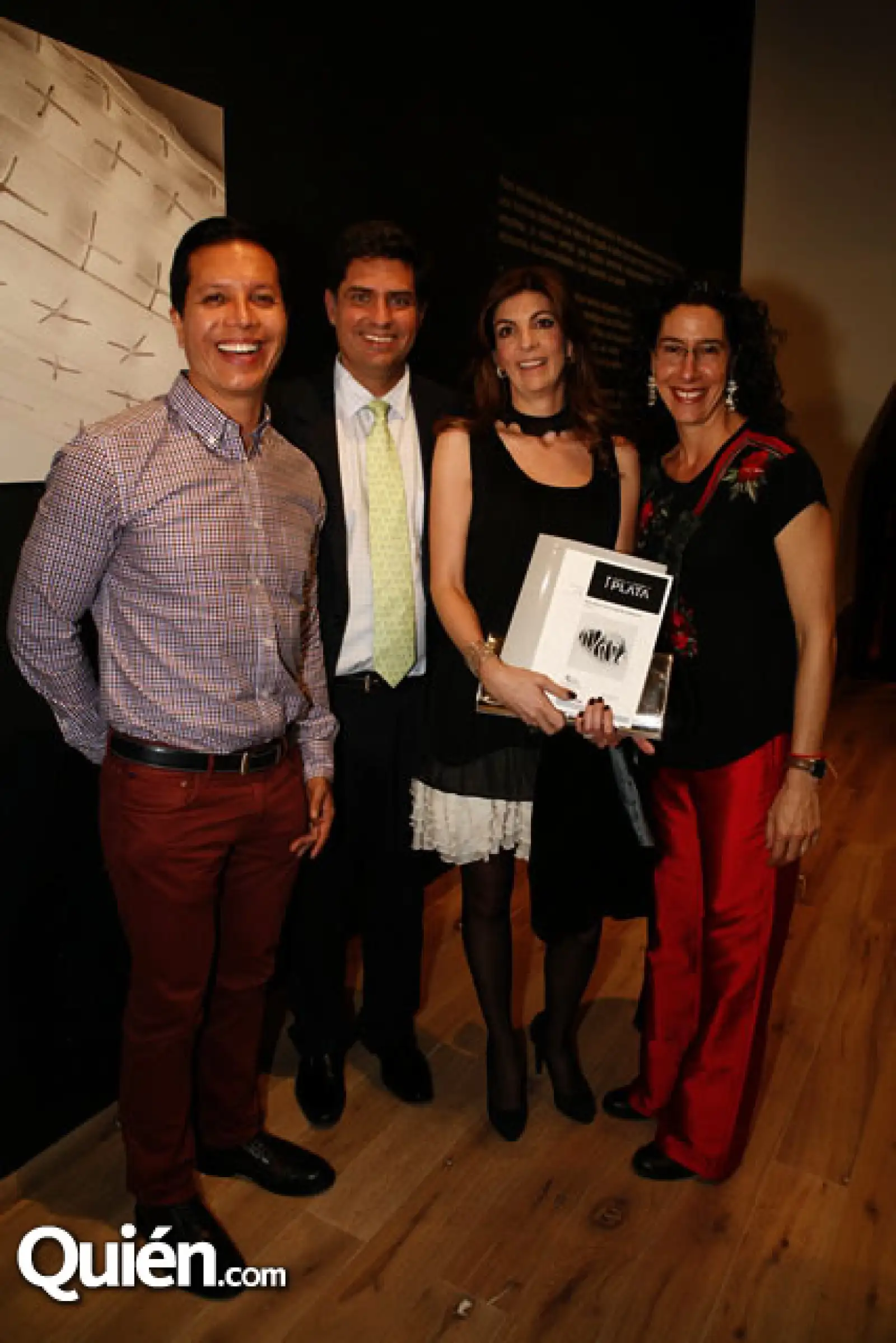 Óscar Figueroa, José Luque, Ana Checa y Karen Marrun