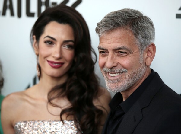 Amal y George Clooney.