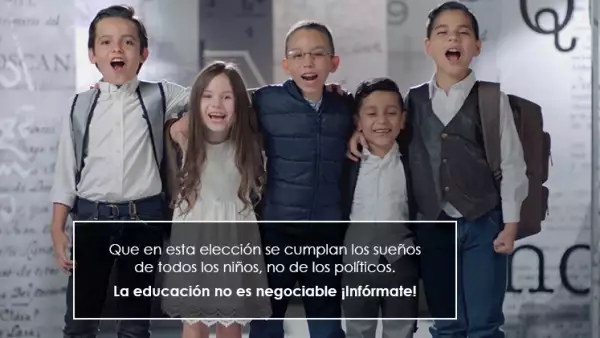 Mexicanos Primero piden a los candidatos presidenciales comprometerse con la educación.