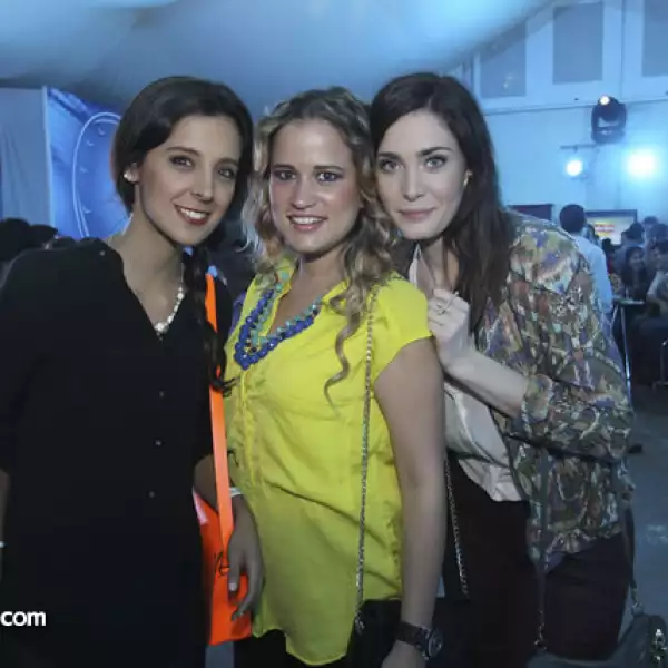 Martha Cerda, Gabriela Juárez y Martina Colombo