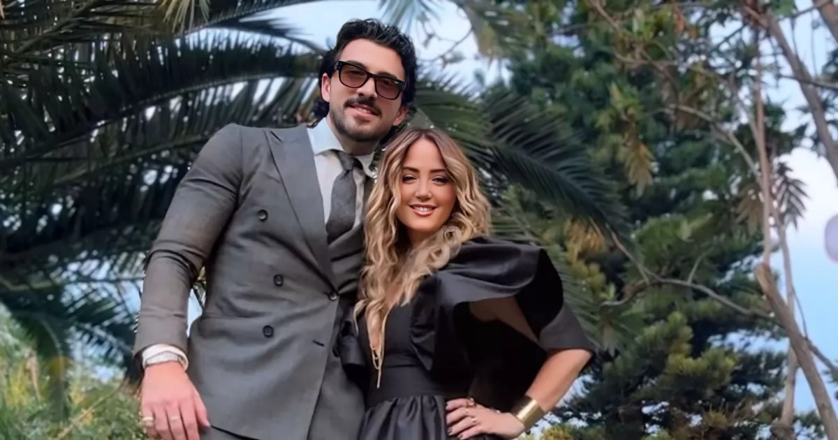 Luis Carlos Origel y Andrea Legarreta 