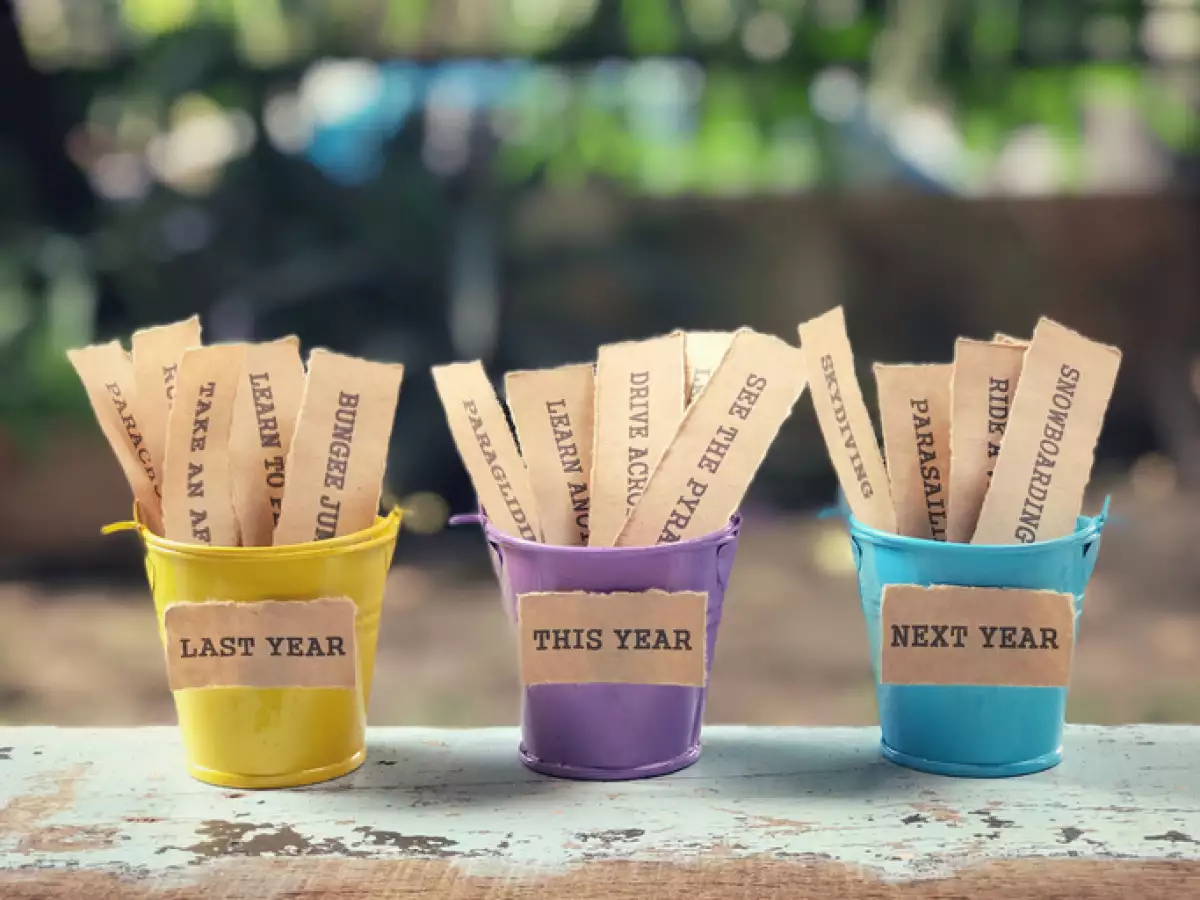 New Year resolutions