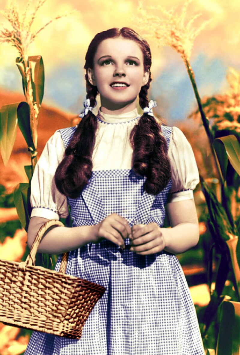 Una canción. Somewhere Over the Rainbow de El Mago de Oz con Judy Garland. La vi y dije, yo quiero hacer eso.