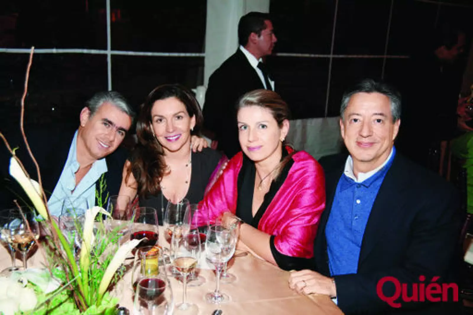 Hugo Alcocer, Claudia Alcocer, Paulina Alcocer, Manuel Medina Mora