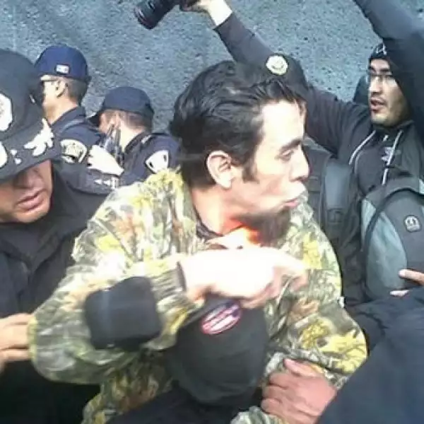 Manifestacion de YoSoy132 contra la reforma energética