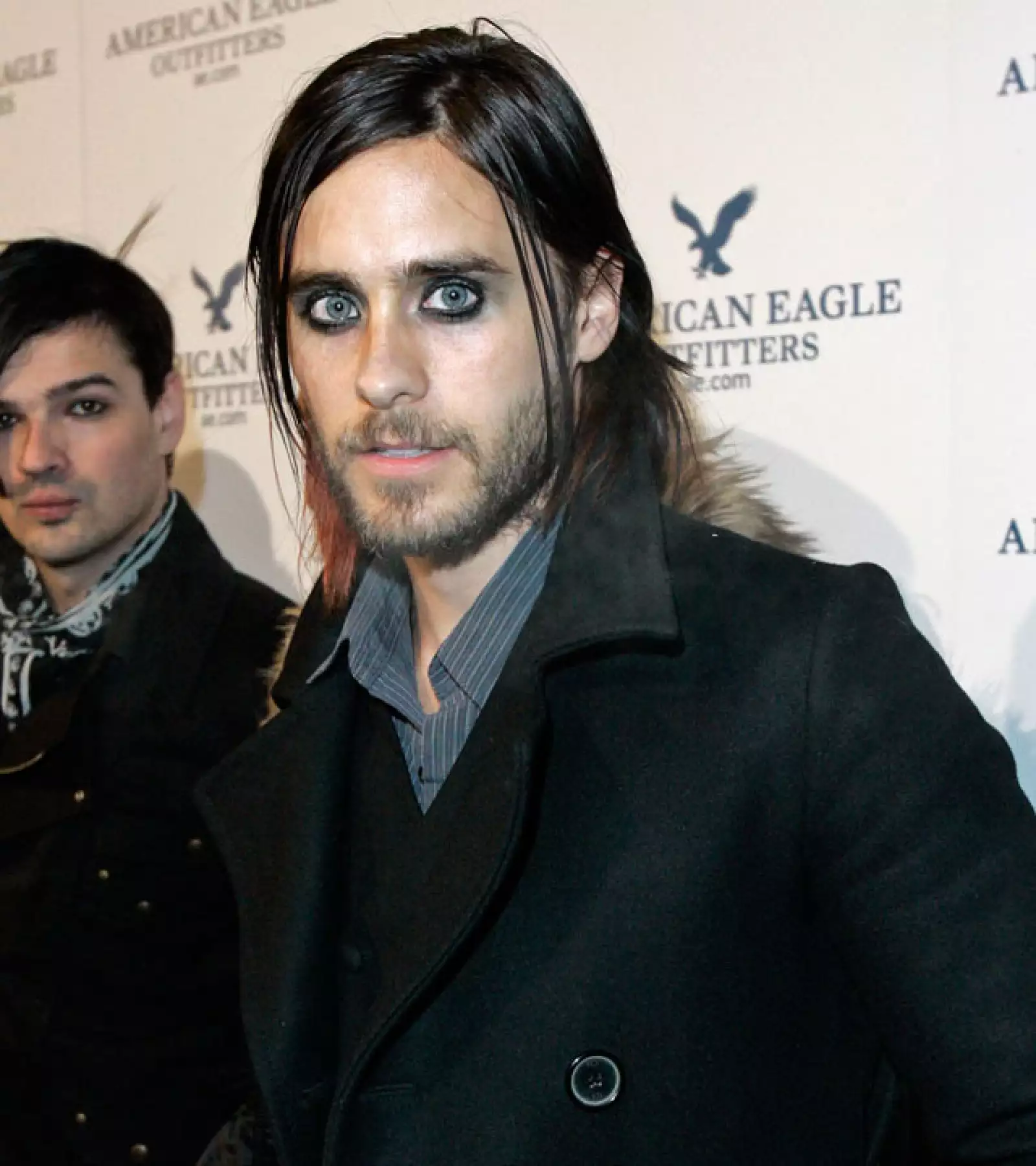 Desde que cambió la actuación por la música a Jared Leto se le ve seguido con maquillaje alrededor de los ojos.