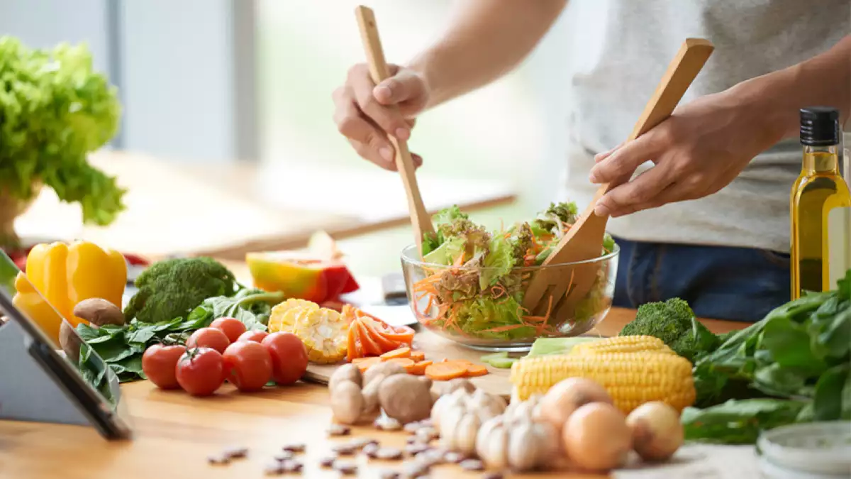 Utiliza platos pequeños
