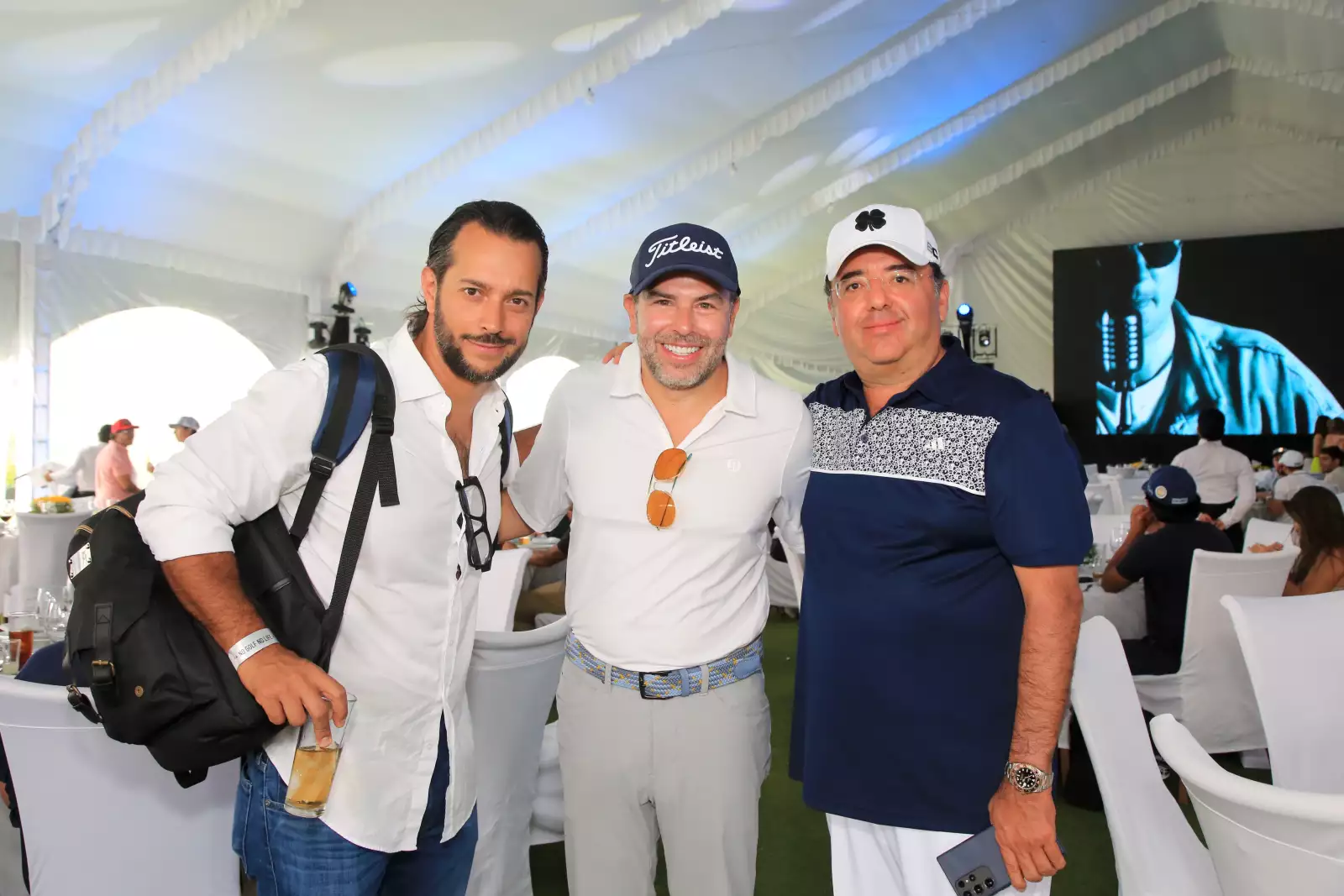 Rodrigo Fuente, Pablo Corral y Jorge Padilla  