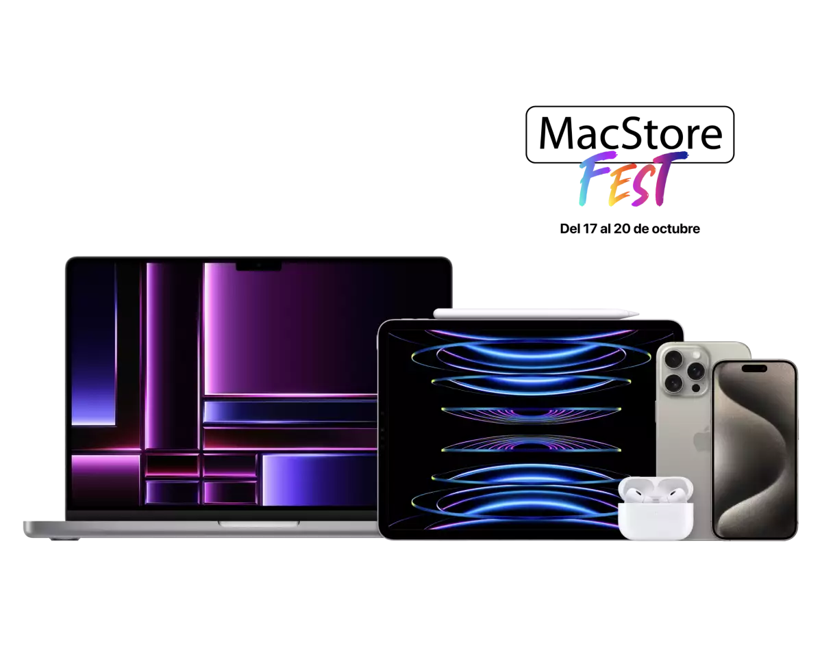 Foto de los nuevos equipos de Apple. 
