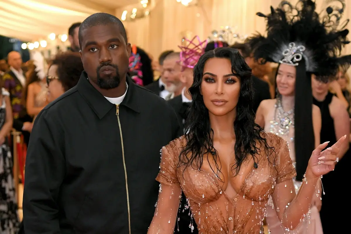 Kanye West y Kim Kardashian